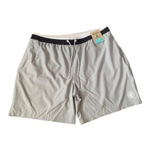 Chubbies Classic Lined Swim Shorts Grey Days Gray Trunks Men’s Size XXL NEW